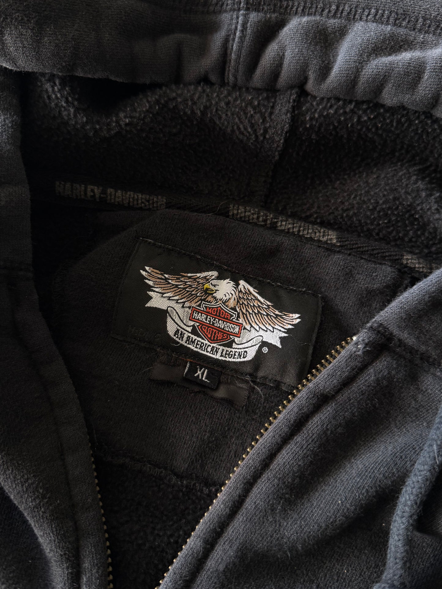 HARLEY DAVIDSON ZIP UP - XL