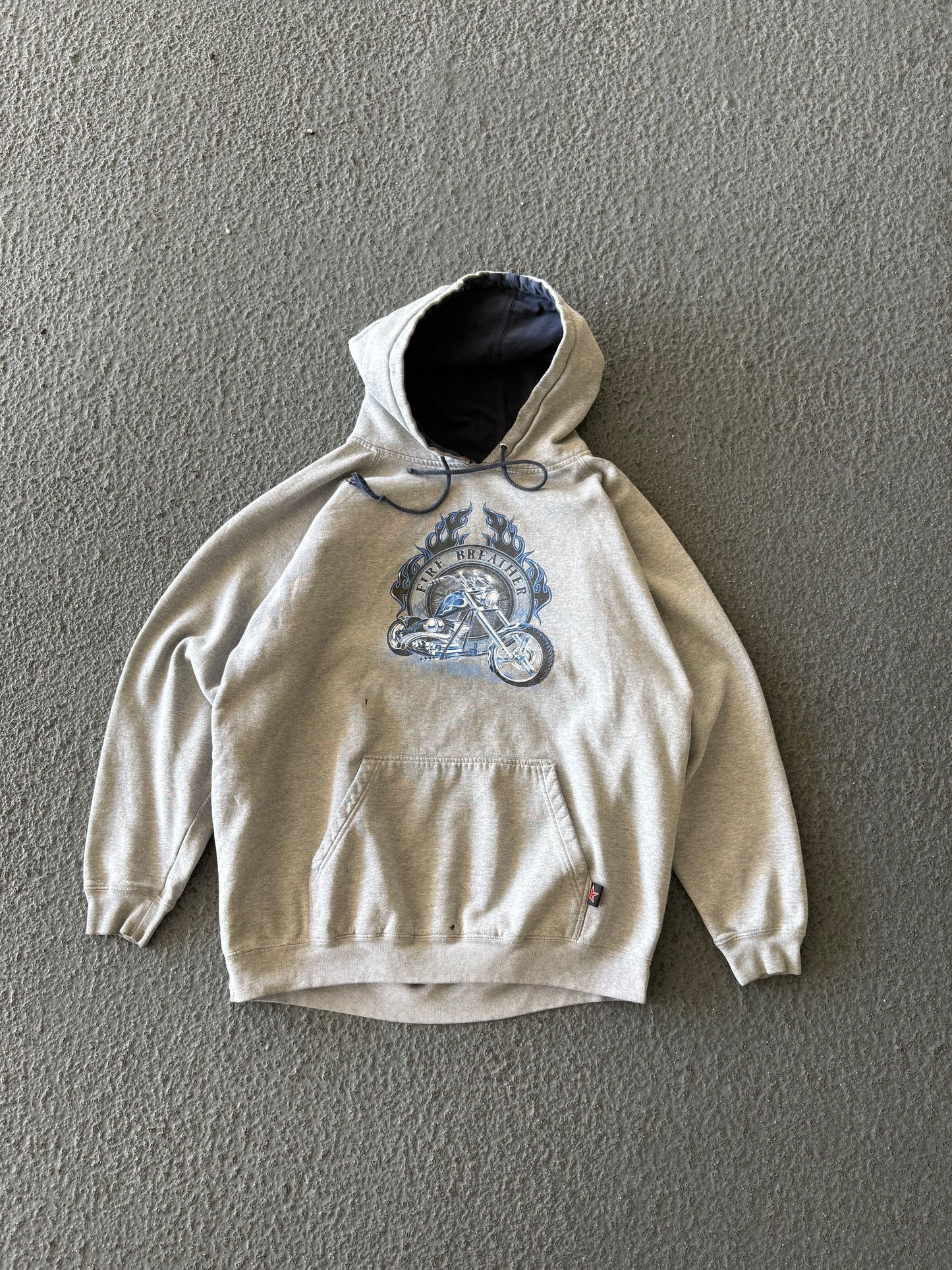 FIRE BREATHER HOODIE - L