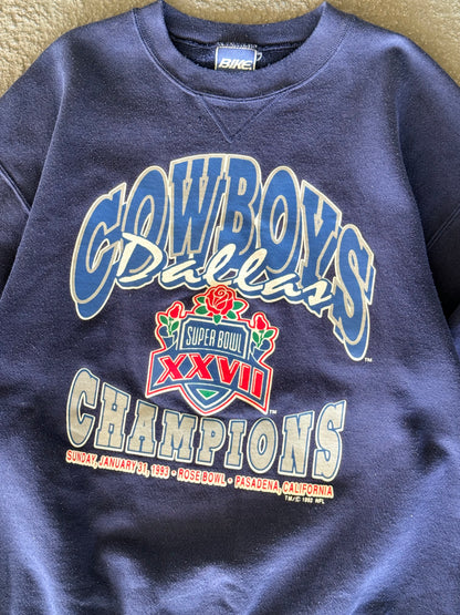 DALLAS COWBOYS SUPER BOWL CREWNECK- XL
